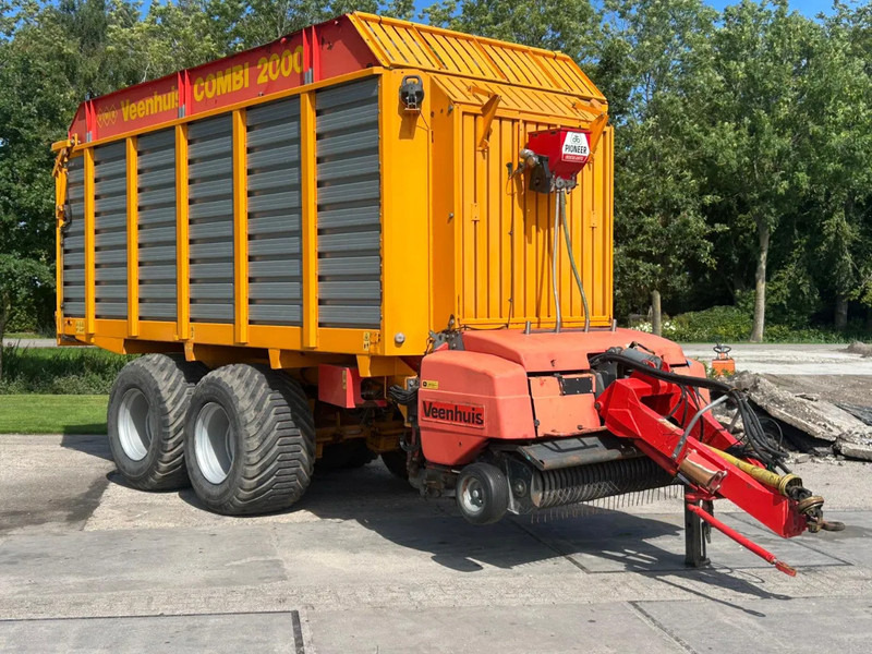Veenhuis Combi 2000 Ladewagen Opraapwagen Combi wagen - Máquina agrícola: foto 1 Veenhuis Combi 2000 Ladewagen Opraapwagen Combi wagen - Máquina agrícola: foto 1