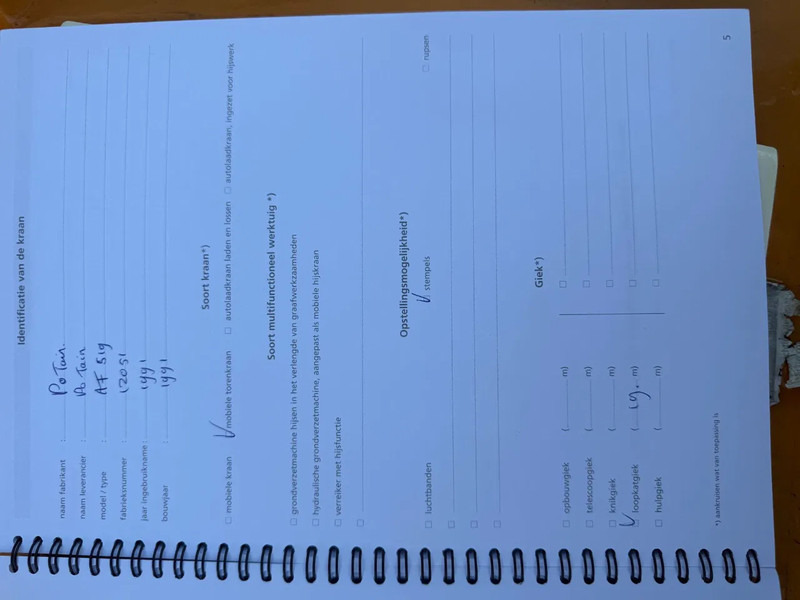 Potain AF 519 Torenkraan Bouwkraan Kraan Verzetbaar Radiografisch - Máquina de construção: foto 4 Potain AF 519 Torenkraan Bouwkraan Kraan Verzetbaar Radiografisch - Máquina de construção: foto 4