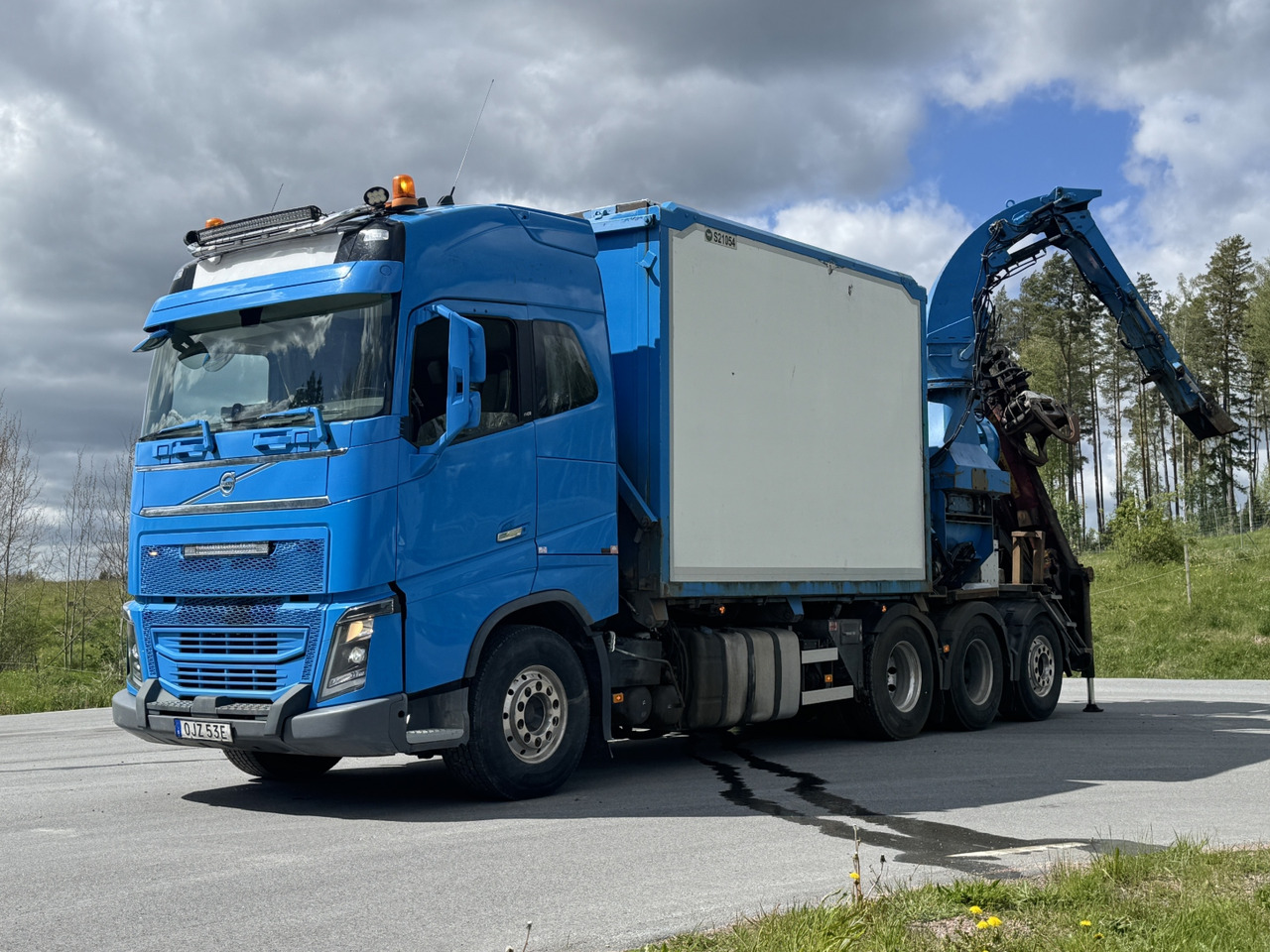 Huggbil Volvo FH16 750 8X4 -2019 | HIAB | ERJO | Full-luft - Caminhão basculante, Caminhão grua: foto 1 Huggbil Volvo FH16 750 8X4 -2019 | HIAB | ERJO | Full-luft - Caminhão basculante, Caminhão grua: foto 1