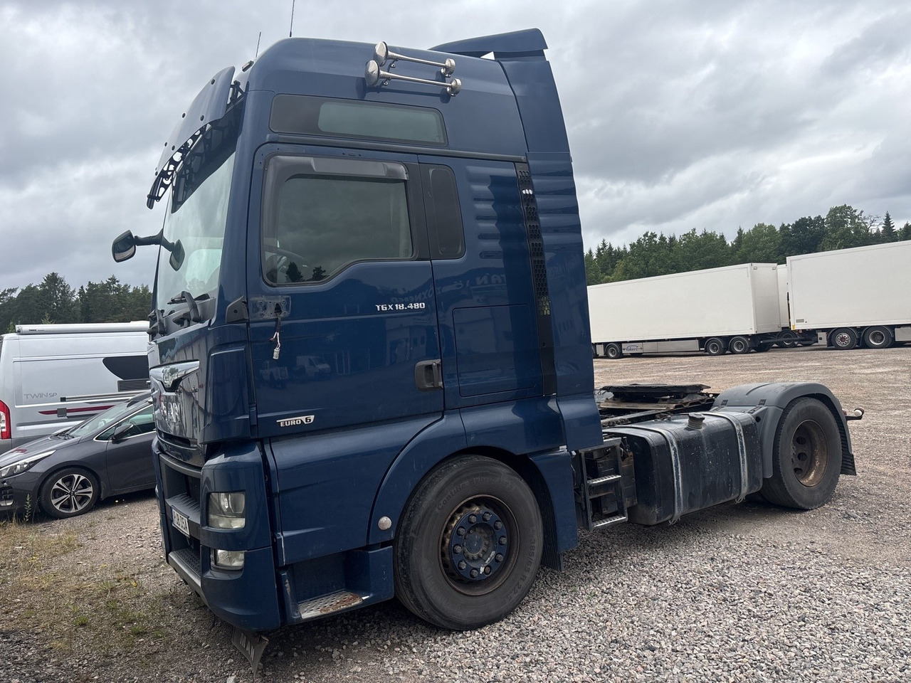 Dragbil MAN TGX 18.480 -2013 | XXL-hytt | Reparationsobjekt - Tractor: foto 1 Dragbil MAN TGX 18.480 -2013 | XXL-hytt | Reparationsobjekt - Tractor: foto 1