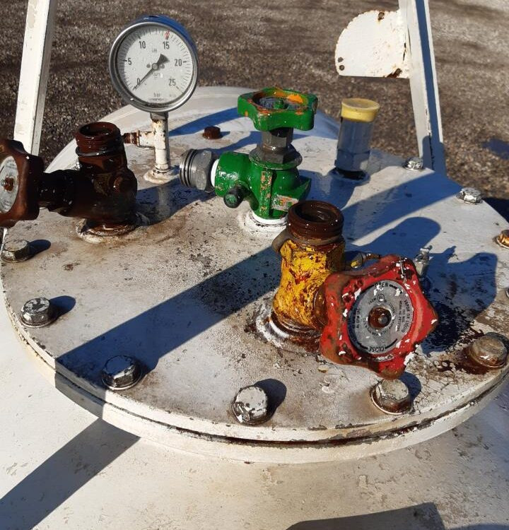 Agrodan Ammoniaktank 1200 kg - Equipamento de fertilização, Depósito de armazenamento: foto 4 Agrodan Ammoniaktank 1200 kg - Equipamento de fertilização, Depósito de armazenamento: foto 4