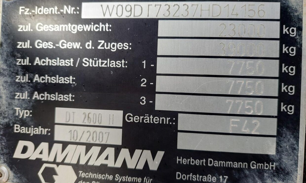 Pulverizador automotor Dammann DTPA 8036: foto 16 Pulverizador automotor Dammann DTPA 8036: foto 16