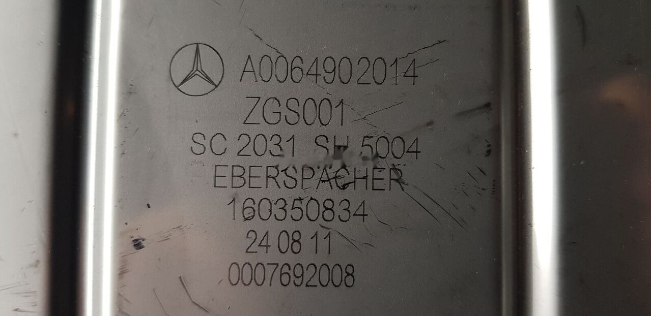 Eberspächer SC 2031 SH 5004 Mercedes-Benz ACTROS MB2 - Conversor catalítico de Caminhão: foto 5 Eberspächer SC 2031 SH 5004 Mercedes-Benz ACTROS MB2 - Conversor catalítico de Caminhão: foto 5