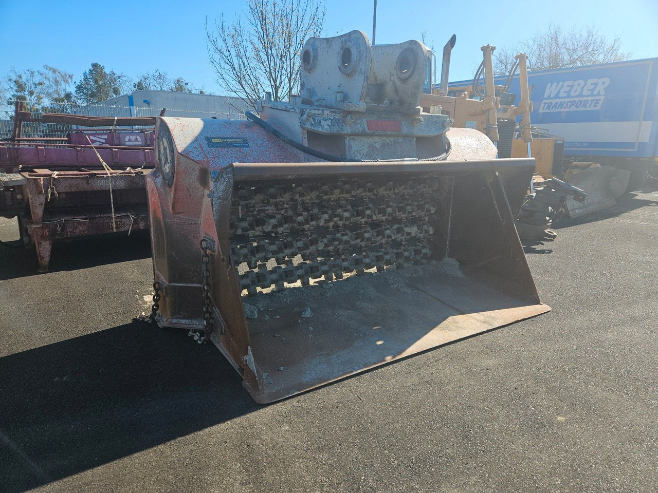 Allu DH4-27x75 Schaufelseparator Crusher bucket - Balde para separação: foto 1 Allu DH4-27x75 Schaufelseparator Crusher bucket - Balde para separação: foto 1