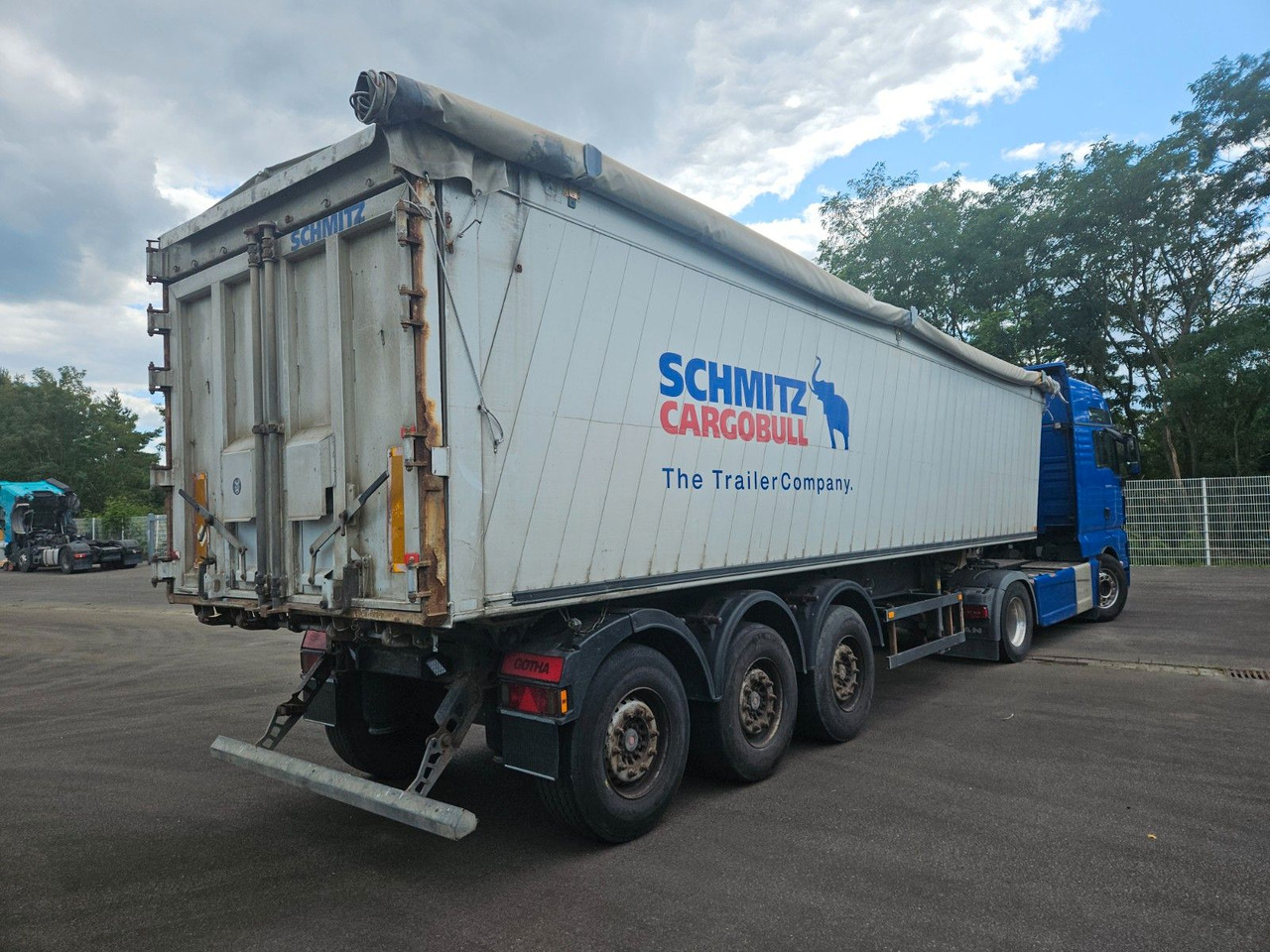 Schmitz Cargobull Getreide Alumulde 50m3 - Semireboque basculante: foto 4 Schmitz Cargobull Getreide Alumulde 50m3 - Semireboque basculante: foto 4