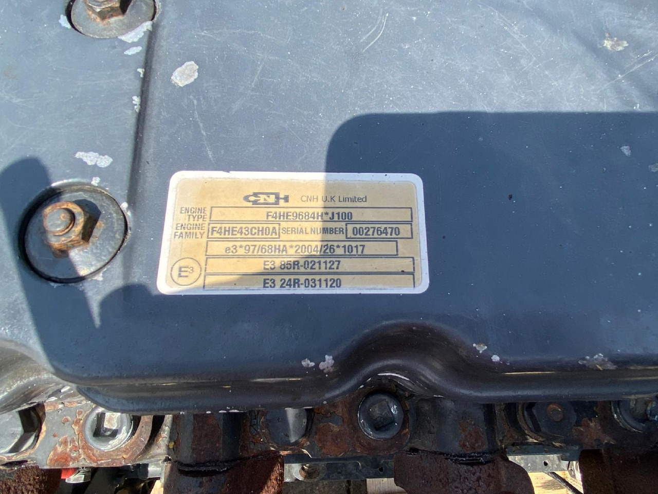 CNH F4HE9684H aus New Holland E 305 - Motor de Máquina de construção: foto 4 CNH F4HE9684H aus New Holland E 305 - Motor de Máquina de construção: foto 4