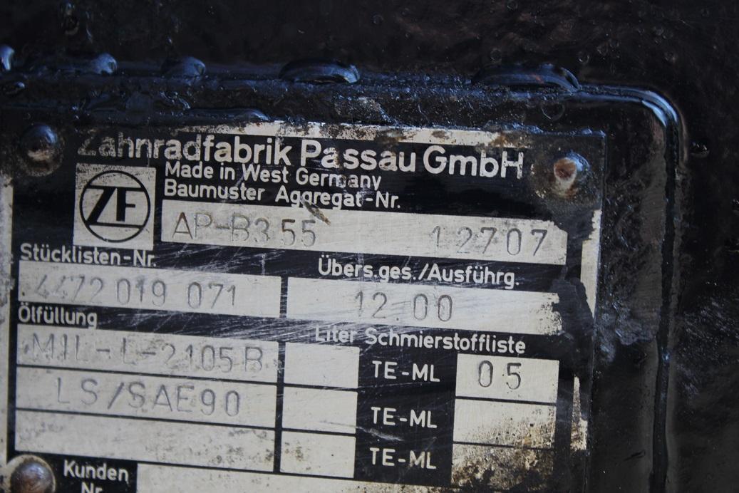 Eixo e peças de Máquina de construção Caterpillar ZF APL B 355 aus CAT 206: foto 7 Eixo e peças de Máquina de construção Caterpillar ZF APL B 355 aus CAT 206: foto 7