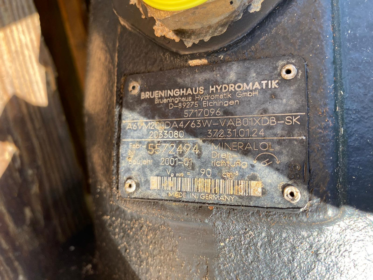 Hydromatik A6VM 200 DA aus L564 - Bomba hidráulica de Máquina de construção: foto 2 Hydromatik A6VM 200 DA aus L564 - Bomba hidráulica de Máquina de construção: foto 2