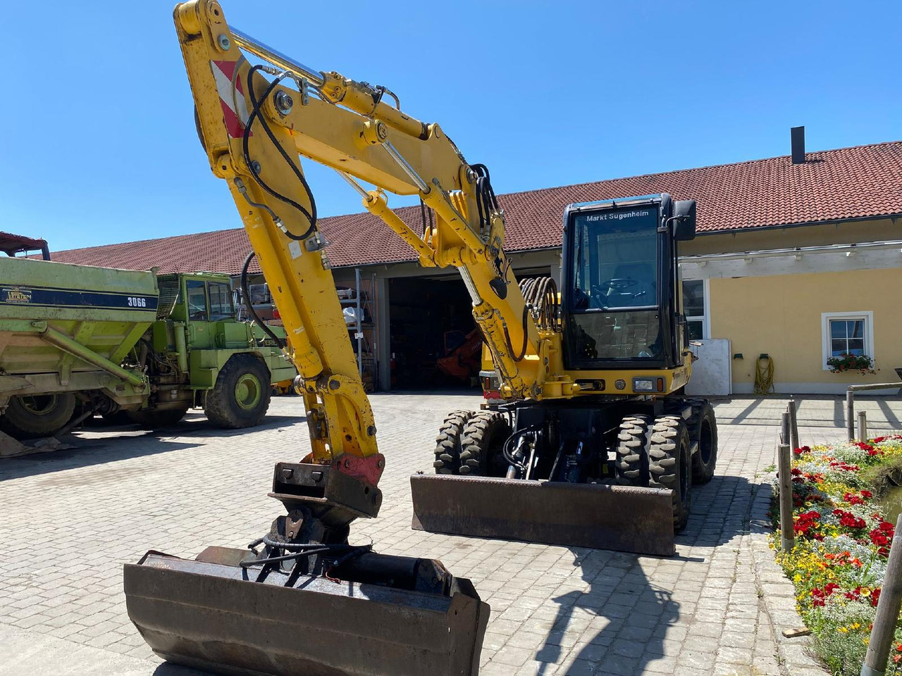 Escavadeira de rodas Kramer 808-3: foto 6
