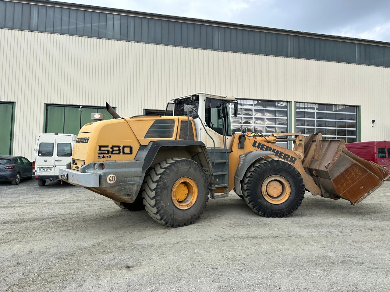 Liebherr L 580 2 plus 2 - Carregadeira de rodas: foto 2 Liebherr L 580 2 plus 2 - Carregadeira de rodas: foto 2