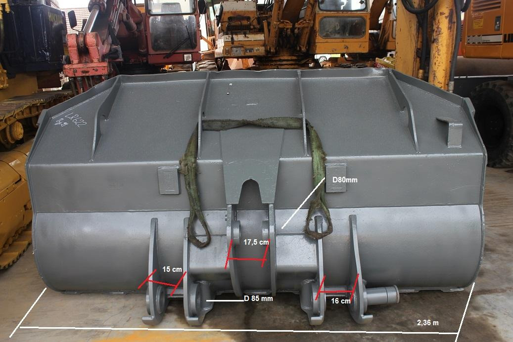 Liebherr LR 622 - Balde para carregadeiras de Máquina de construção: foto 1 Liebherr LR 622 - Balde para carregadeiras de Máquina de construção: foto 1