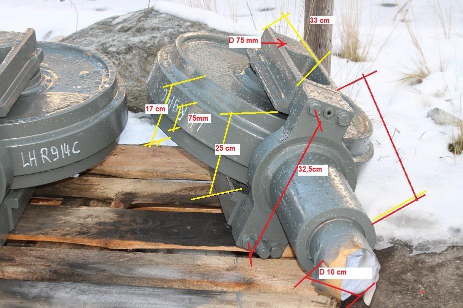 Liebherr R 914C LIT - Peças de material rodante de Máquina de construção: foto 5 Liebherr R 914C LIT - Peças de material rodante de Máquina de construção: foto 5