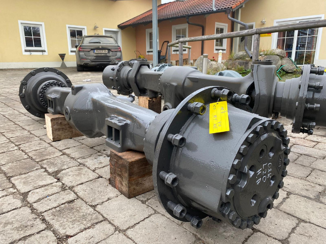 O&K L 20 - Eixo e peças de Máquina de construção: foto 2 O&K L 20 - Eixo e peças de Máquina de construção: foto 2