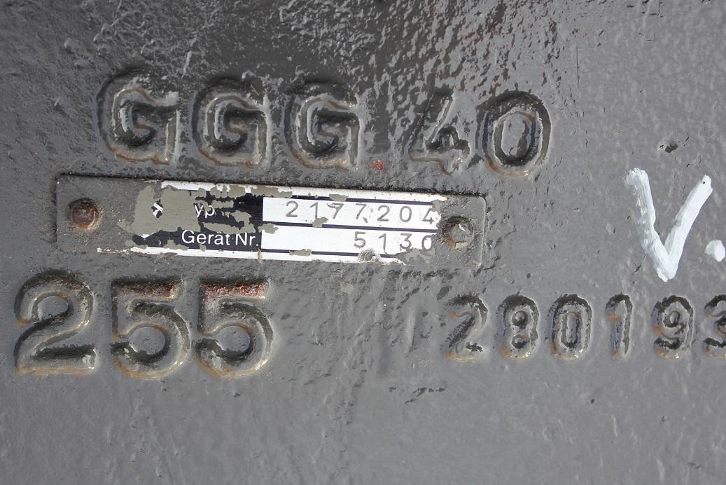 O&K MH 4 - Eixo e peças de Máquina de construção: foto 4 O&K MH 4 - Eixo e peças de Máquina de construção: foto 4