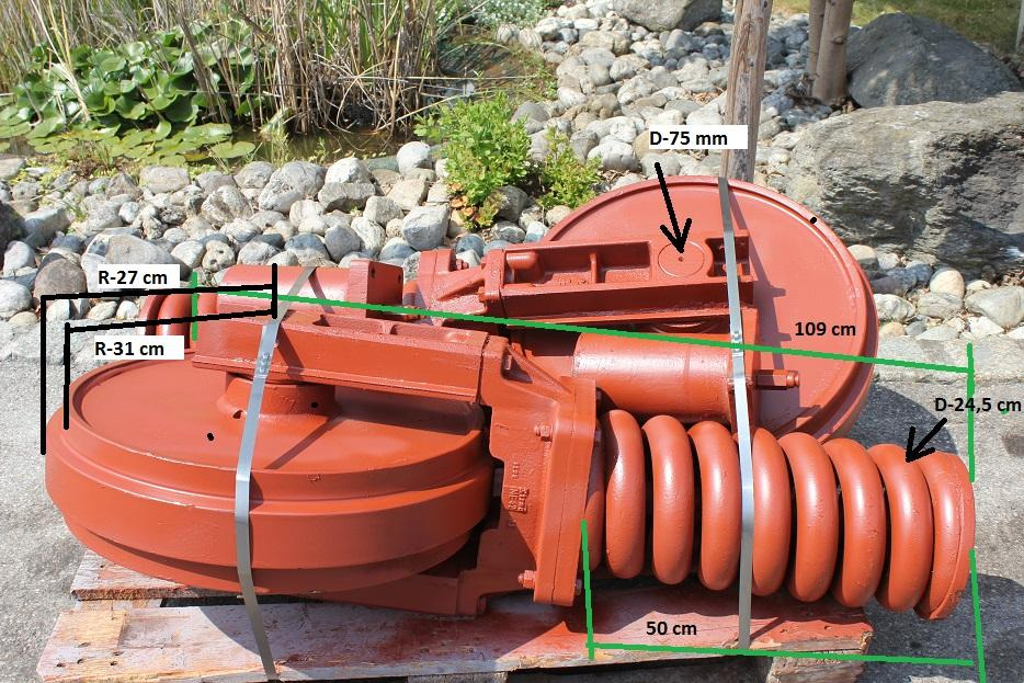 Sennebogen SR 26 - Peças de material rodante de Máquina de construção: foto 2 Sennebogen SR 26 - Peças de material rodante de Máquina de construção: foto 2