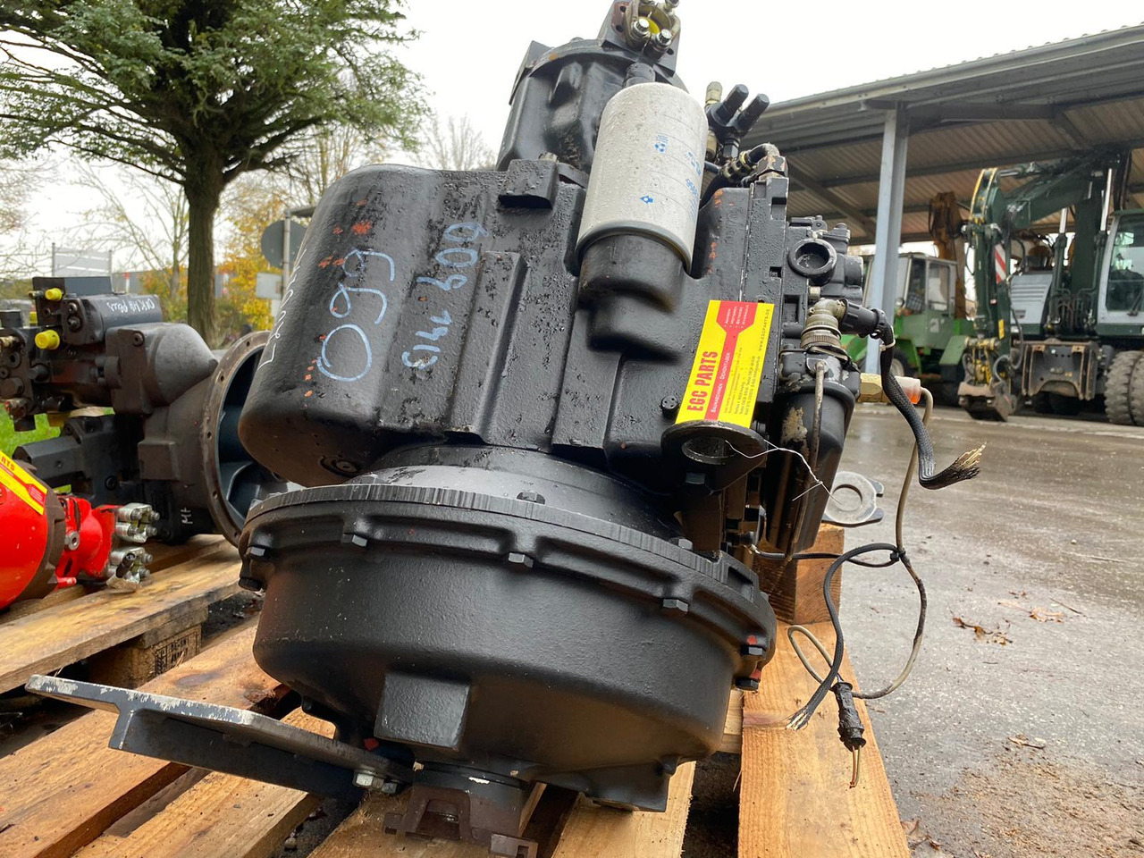 ZF 4 WG 120 aus O&K L 20 - Caixa de câmbio de Máquina de construção: foto 5 ZF 4 WG 120 aus O&K L 20 - Caixa de câmbio de Máquina de construção: foto 5