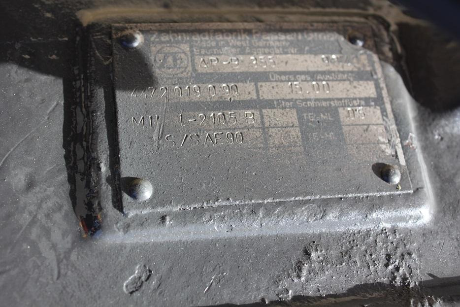 Zeppelin ZM 13, ZF APL B 355 - Eixo e peças de Máquina de construção: foto 3 Zeppelin ZM 13, ZF APL B 355 - Eixo e peças de Máquina de construção: foto 3