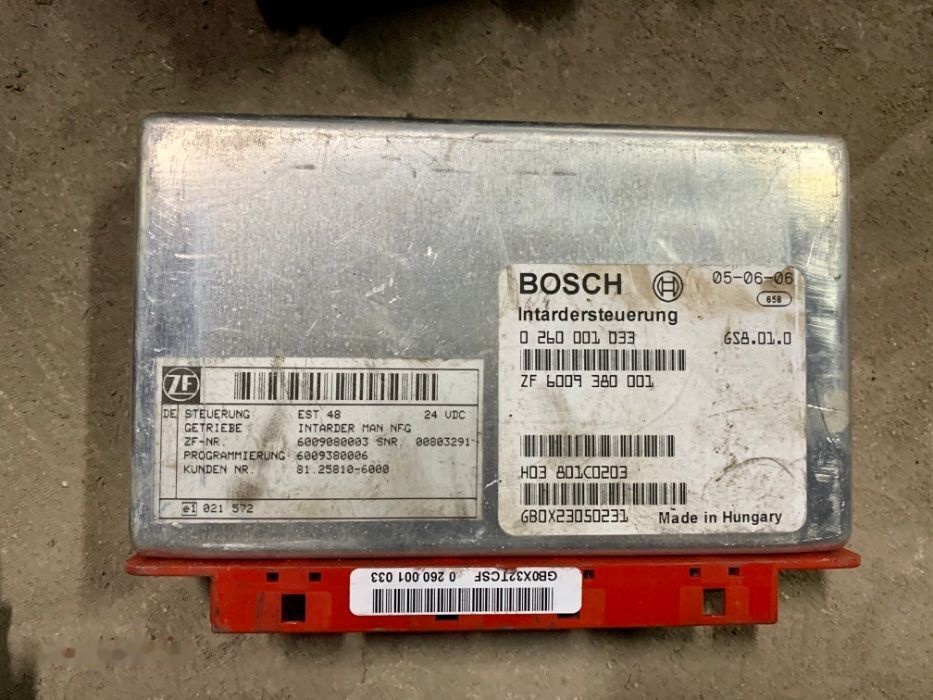 Bosch Retardera Intradera 0260001033 MAN TGA truck - Centralina electrónica de Caminhão: foto 1 Bosch Retardera Intradera 0260001033 MAN TGA truck - Centralina electrónica de Caminhão: foto 1