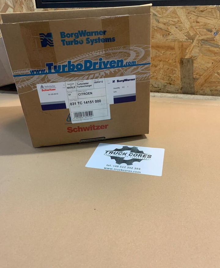 Citroen Nowa Turbosprężarka K03-009 / 53039880009 Peugeot 206 307 406 C5  for Citroen C5 car - Turbocompressor de Automóvel: foto 2 Citroen Nowa Turbosprężarka K03-009 / 53039880009 Peugeot 206 307 406 C5  for Citroen C5 car - Turbocompressor de Automóvel: foto 2