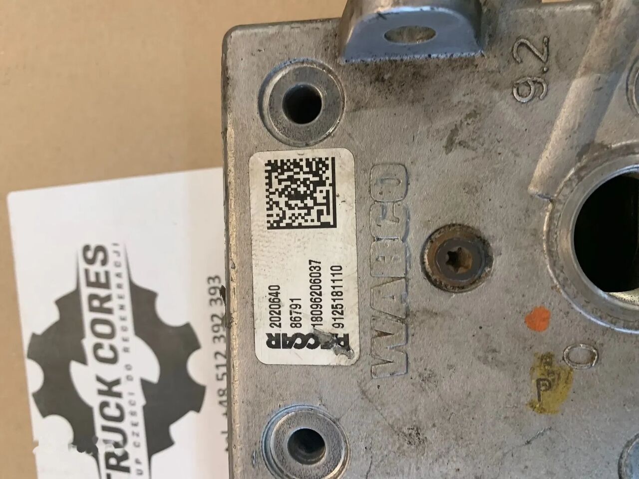 Głowica Kompresora DAF 106 XF, CF EURO 6 WABCO PACCAR 2020640 / - Compressor, sistema de ar comprimido de Caminhão: foto 3 Głowica Kompresora DAF 106 XF, CF EURO 6 WABCO PACCAR 2020640 / - Compressor, sistema de ar comprimido de Caminhão: foto 3