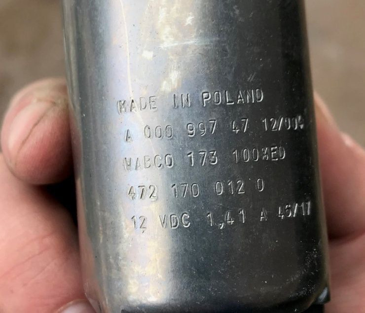 WABCO Meritor 472.170.012 0 for commercial vehicle - Válvula de freio de Veículo comercial: foto 2 WABCO Meritor 472.170.012 0 for commercial vehicle - Válvula de freio de Veículo comercial: foto 2