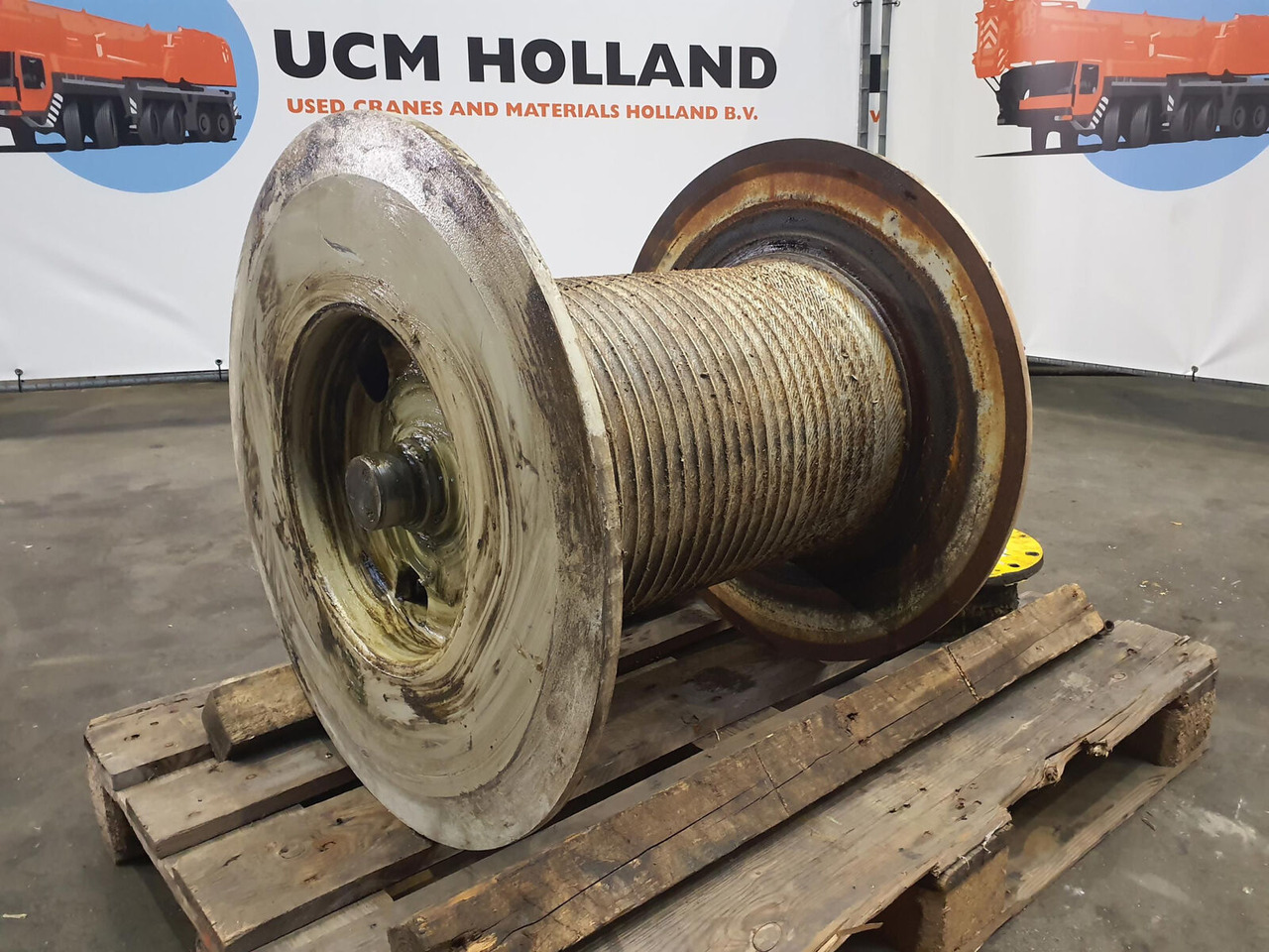 Grove GMK 5130-1 winch with hoist gear - Molinete de Guindaste móvel: foto 4 Grove GMK 5130-1 winch with hoist gear - Molinete de Guindaste móvel: foto 4