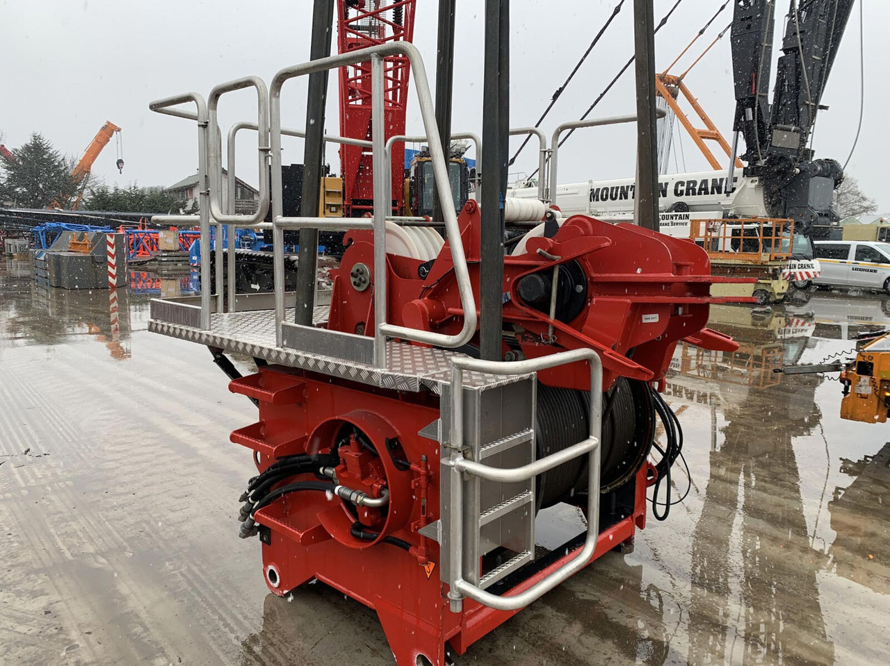 Grove GMK 6400 winch 2 - Molinete de Guindaste móvel: foto 3 Grove GMK 6400 winch 2 - Molinete de Guindaste móvel: foto 3