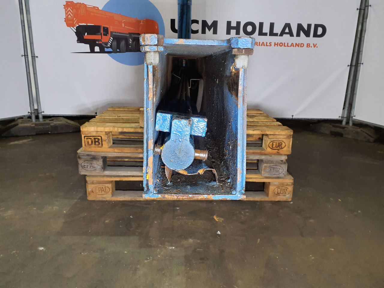 Suspensão de Guindaste móvel Liebherr LTM 1035-3 outrigger beam front complete: foto 8