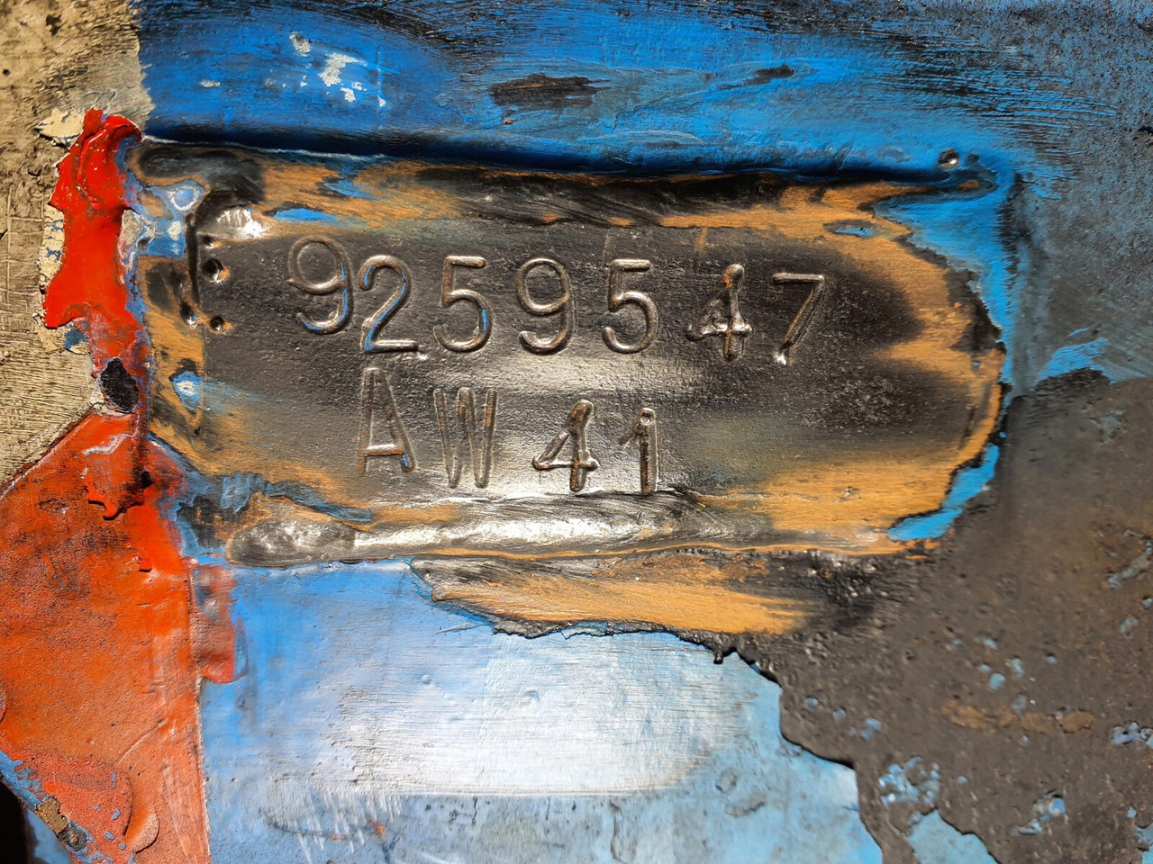 Suspensão de Guindaste móvel Liebherr LTM 1035-3 outrigger beam front complete: foto 9