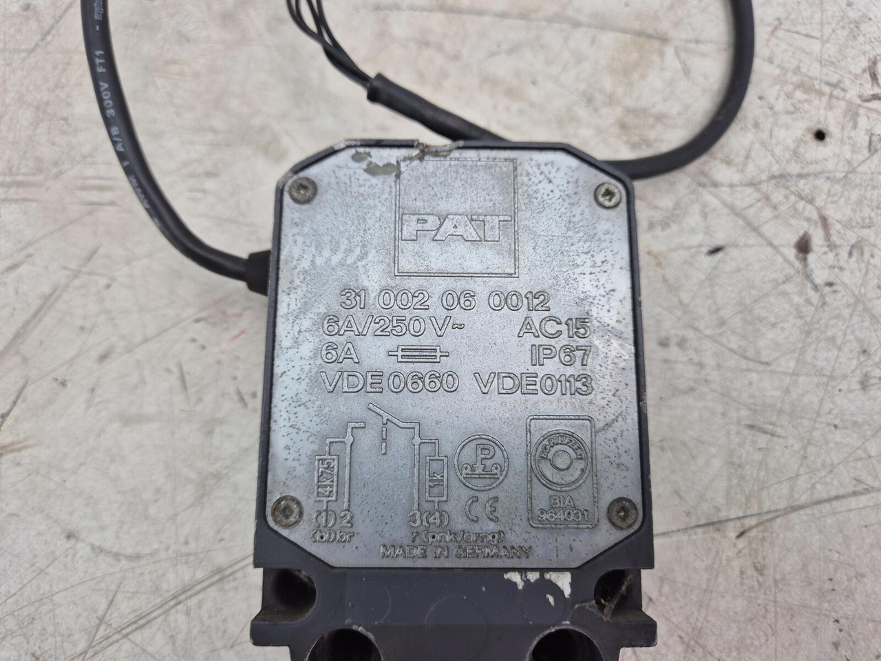 PAT hoist Limit switch - Sistema elétrico de Guindaste móvel: foto 3 PAT hoist Limit switch - Sistema elétrico de Guindaste móvel: foto 3