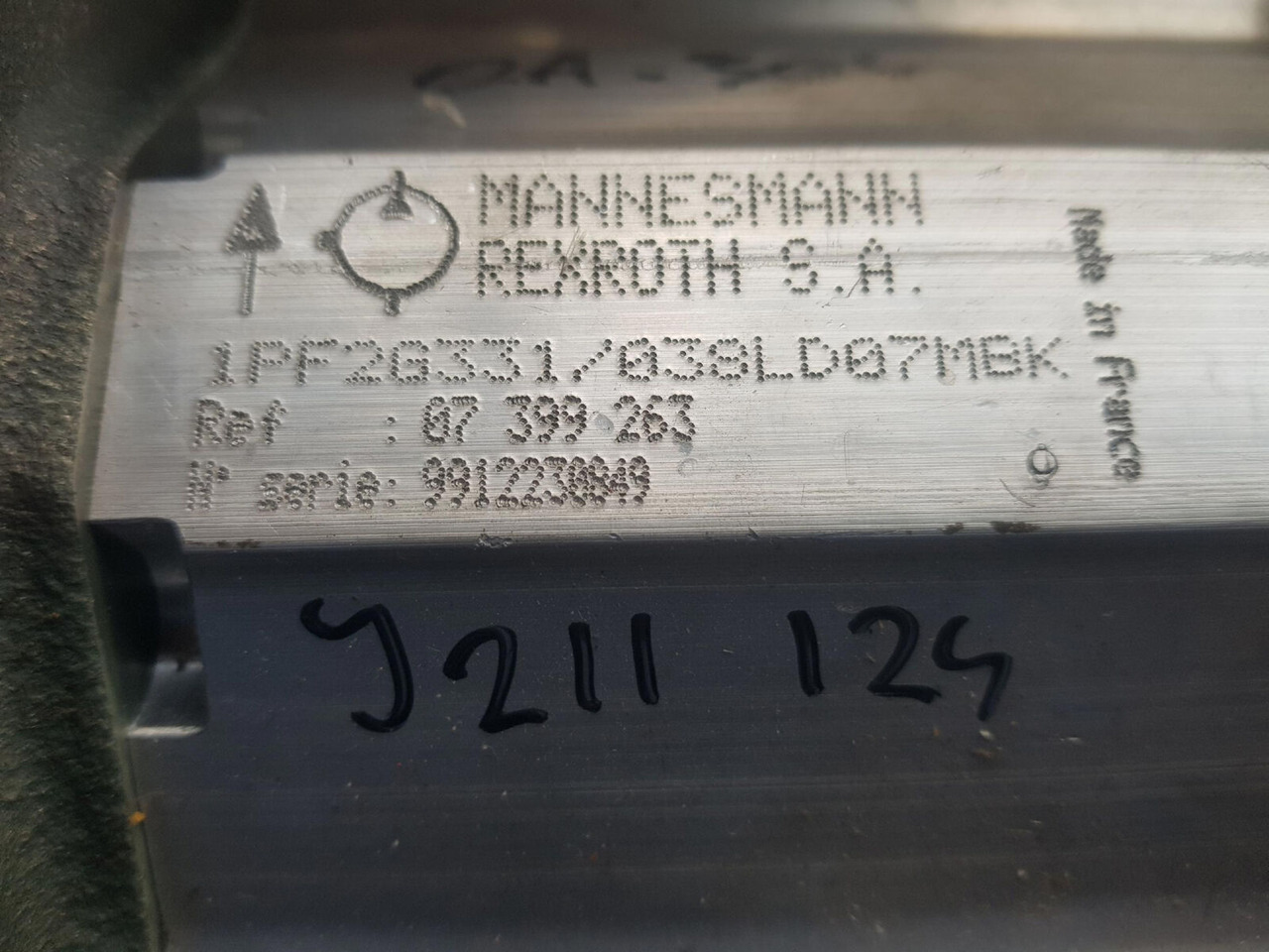 Rexroth Mannesmann Rexroth gear pump - Bomba hidráulica de Guindaste: foto 5 Rexroth Mannesmann Rexroth gear pump - Bomba hidráulica de Guindaste: foto 5