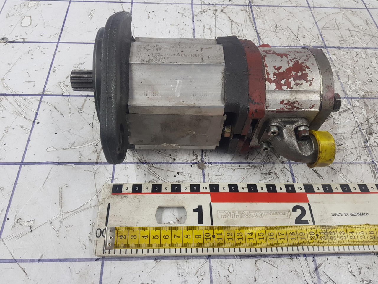Rexroth Rexroth dual gear pump - Bomba hidráulica de Guindaste: foto 1 Rexroth Rexroth dual gear pump - Bomba hidráulica de Guindaste: foto 1