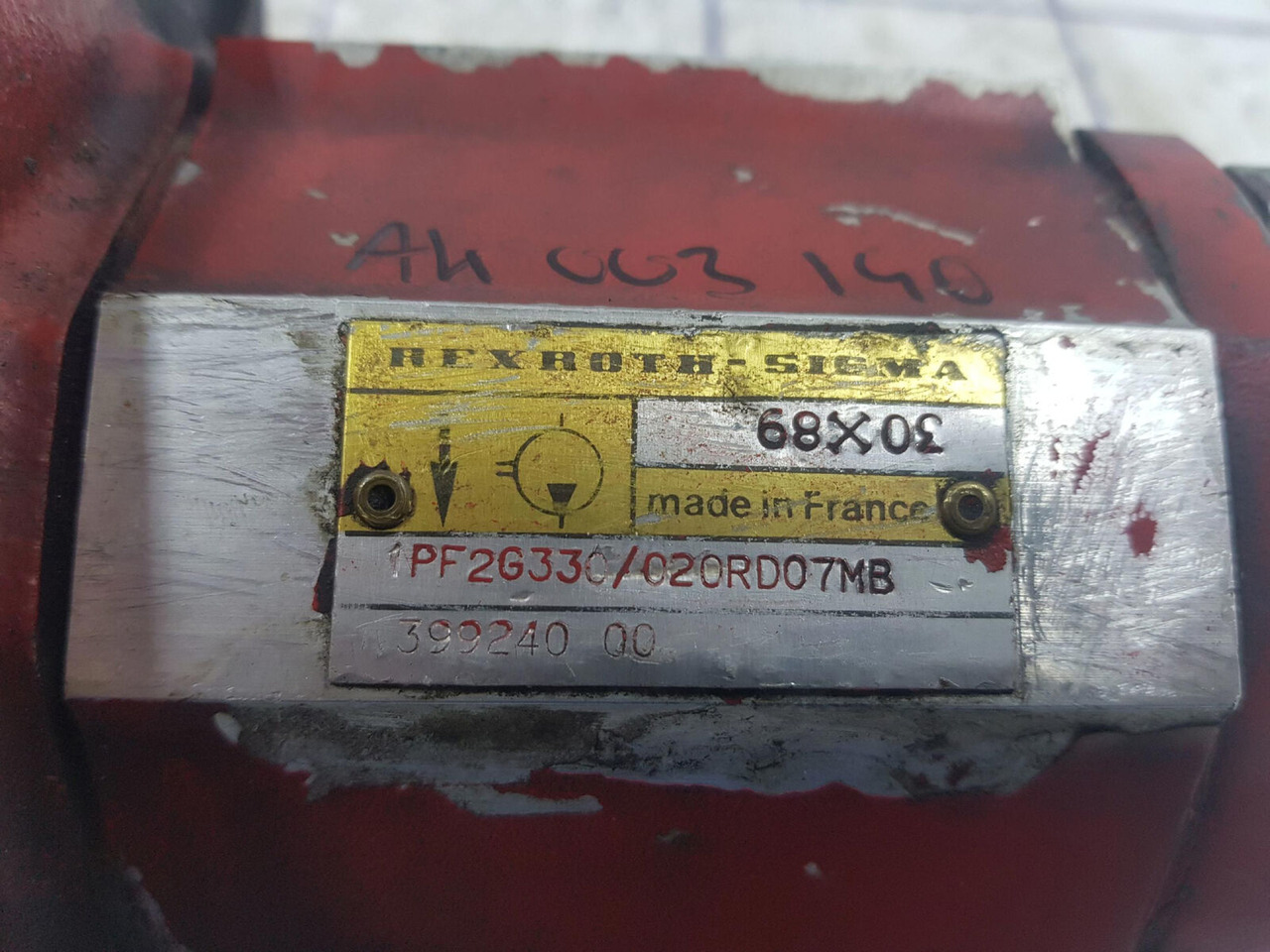 Rexroth Rexroth sigma Gear pump - Bomba hidráulica de Guindaste: foto 5 Rexroth Rexroth sigma Gear pump - Bomba hidráulica de Guindaste: foto 5