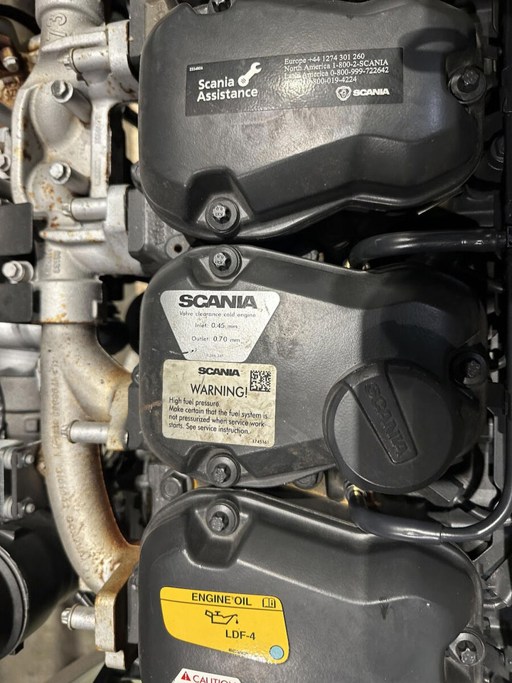 Motor de Guindaste Scania Demag AC 220-1, AC 5.220-1 Scania DC13 313A motor: foto 7