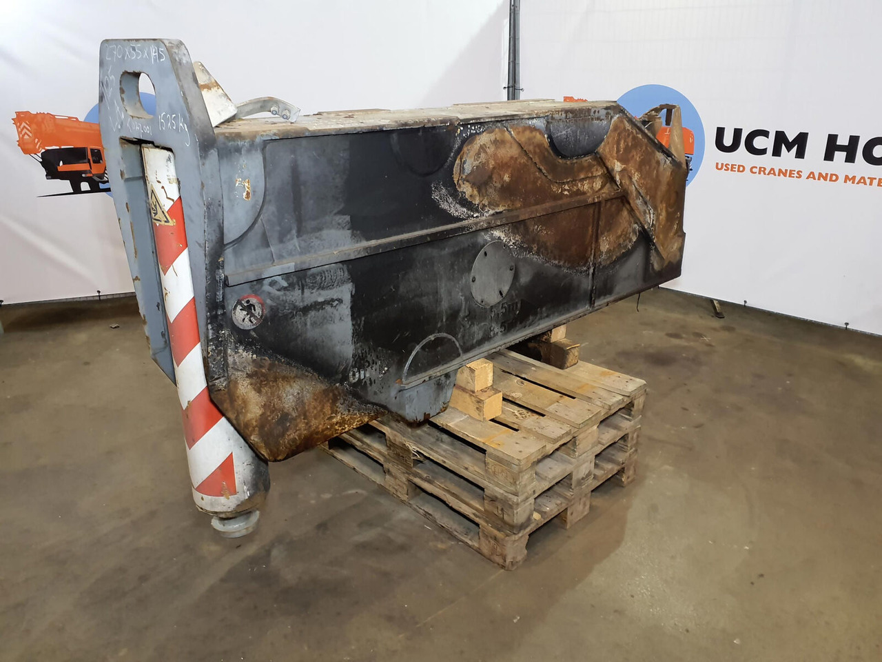 Terex AC 350-1 outrigger beam complete rear - Suspensão de Guindaste móvel: foto 2 Terex AC 350-1 outrigger beam complete rear - Suspensão de Guindaste móvel: foto 2