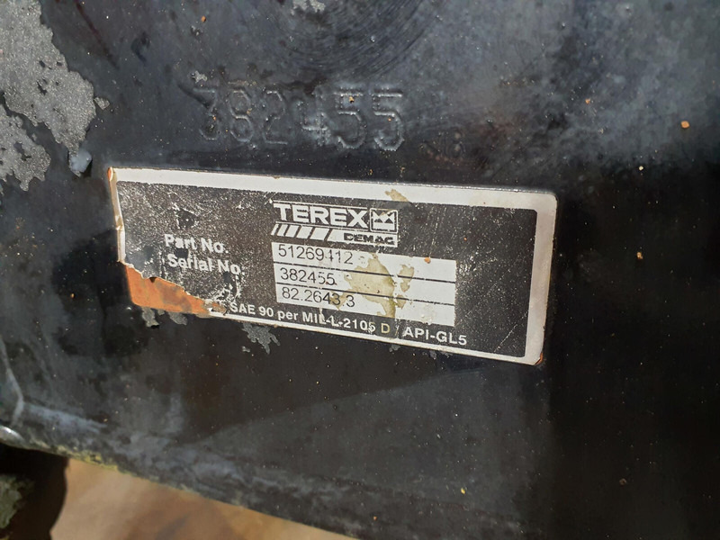 Terex AC 700 Axle 4 - Eixo e peças de Guindaste: foto 5 Terex AC 700 Axle 4 - Eixo e peças de Guindaste: foto 5