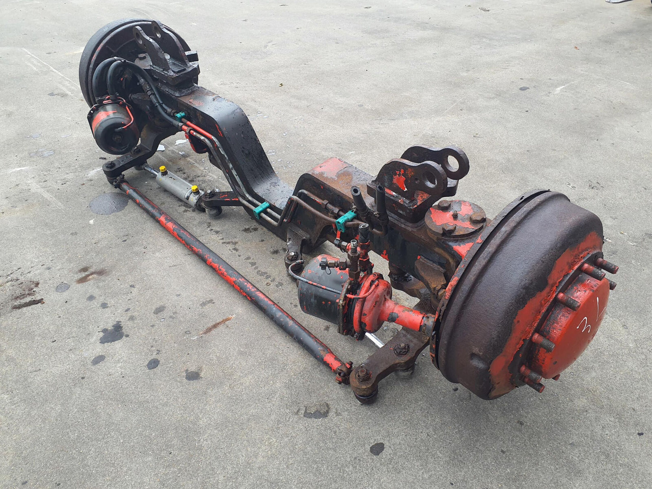 Weber LTM 1050 axle 3 - Eixo e peças de Guindaste móvel: foto 1 Weber LTM 1050 axle 3 - Eixo e peças de Guindaste móvel: foto 1