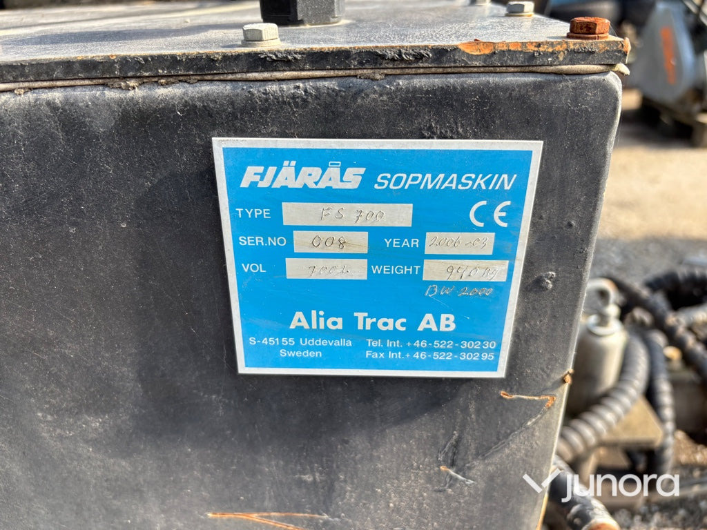 Bogserad Sopmaskin Fjärås FS 700 - Varredora urbana: foto 5 Bogserad Sopmaskin Fjärås FS 700 - Varredora urbana: foto 5