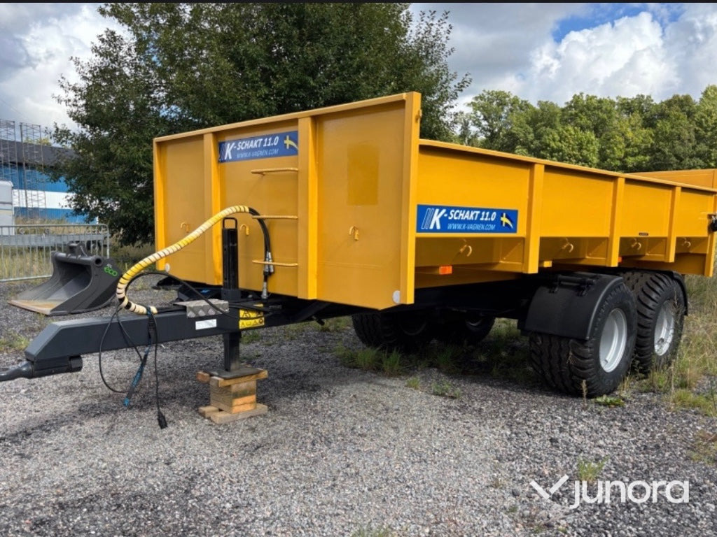 Dumpervagn - K-vagn - Reboque basculante: foto 1 Dumpervagn - K-vagn - Reboque basculante: foto 1