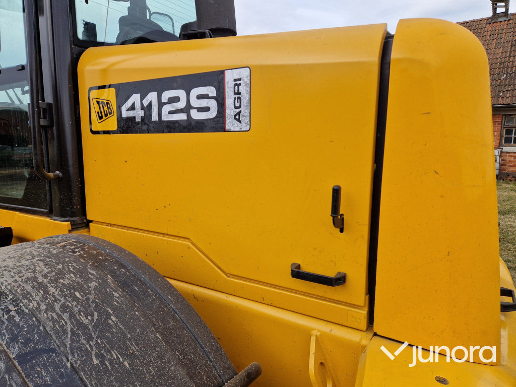 Carregadeira de rodas Lastmaskin JCB 412S: foto 22