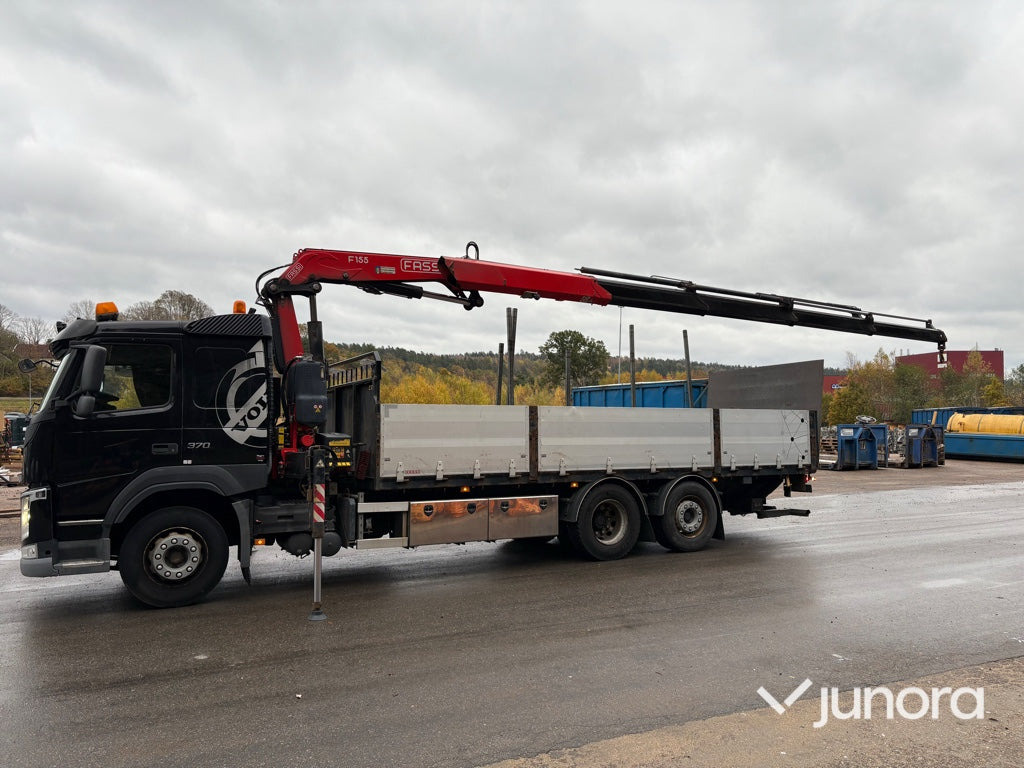 Lastbil med kran - Volvo FM 370 FASSI F155 - Máquina de outro: foto 4 Lastbil med kran - Volvo FM 370 FASSI F155 - Máquina de outro: foto 4