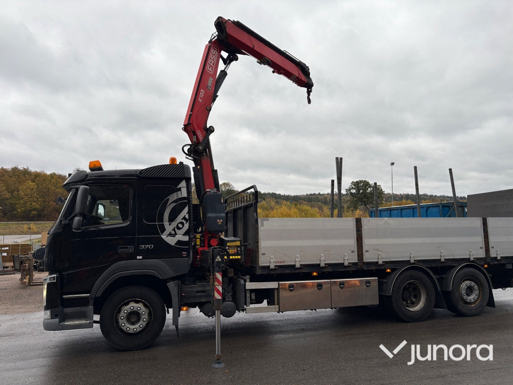 Lastbil med kran - Volvo FM 370 FASSI F155 - Máquina de outro: foto 3 Lastbil med kran - Volvo FM 370 FASSI F155 - Máquina de outro: foto 3