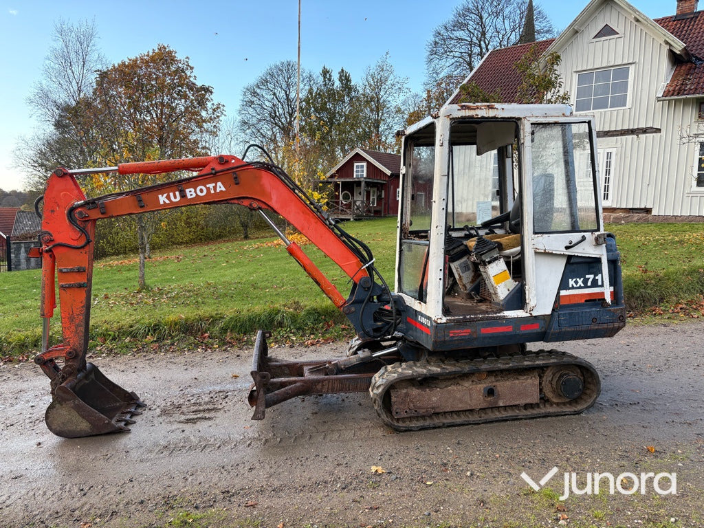 Minigrävare - Kubota, KX71 - Mini escavadeira: foto 2 Minigrävare - Kubota, KX71 - Mini escavadeira: foto 2