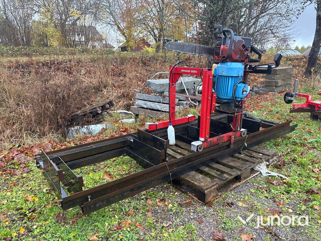 Sågverk - Jonsered 600+ el - Serração portátil: foto 1 Sågverk - Jonsered 600+ el - Serração portátil: foto 1