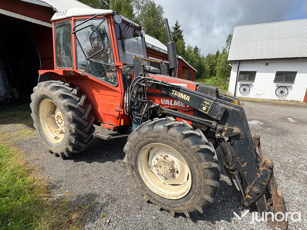 Valmet 604 med Trima lastare - Trator: foto 4 Valmet 604 med Trima lastare - Trator: foto 4