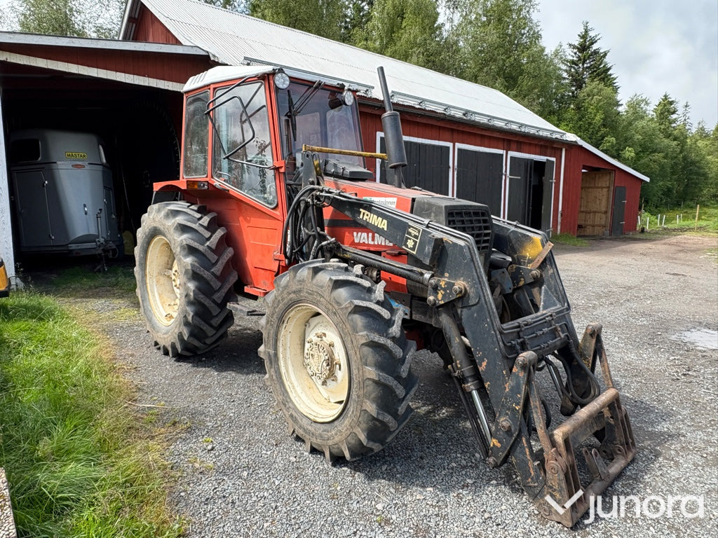 Valmet 604 med Trima lastare - Trator: foto 3 Valmet 604 med Trima lastare - Trator: foto 3