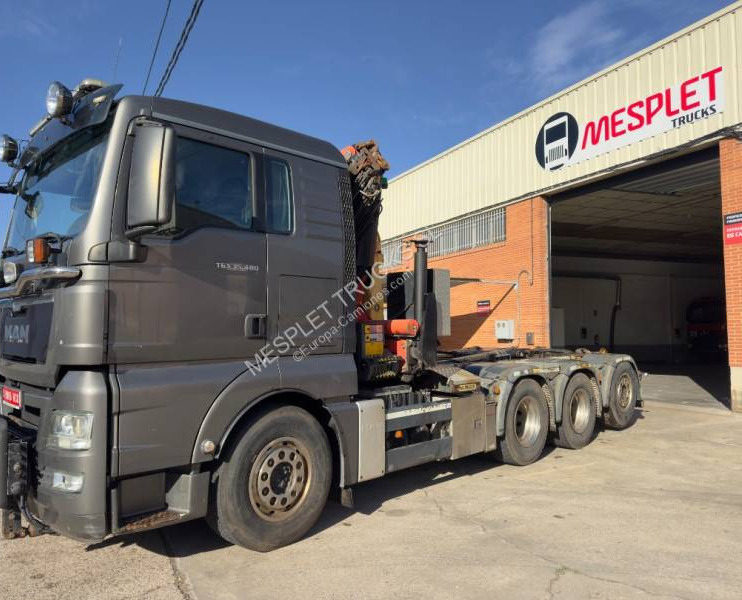 MAN TGX 35.480 - Caminhão polibenne: foto 1 MAN TGX 35.480 - Caminhão polibenne: foto 1