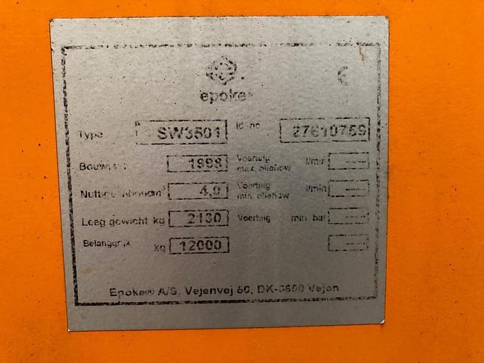 Epoke SW3501 - Espalhador de areia/ Sal: foto 5 Epoke SW3501 - Espalhador de areia/ Sal: foto 5