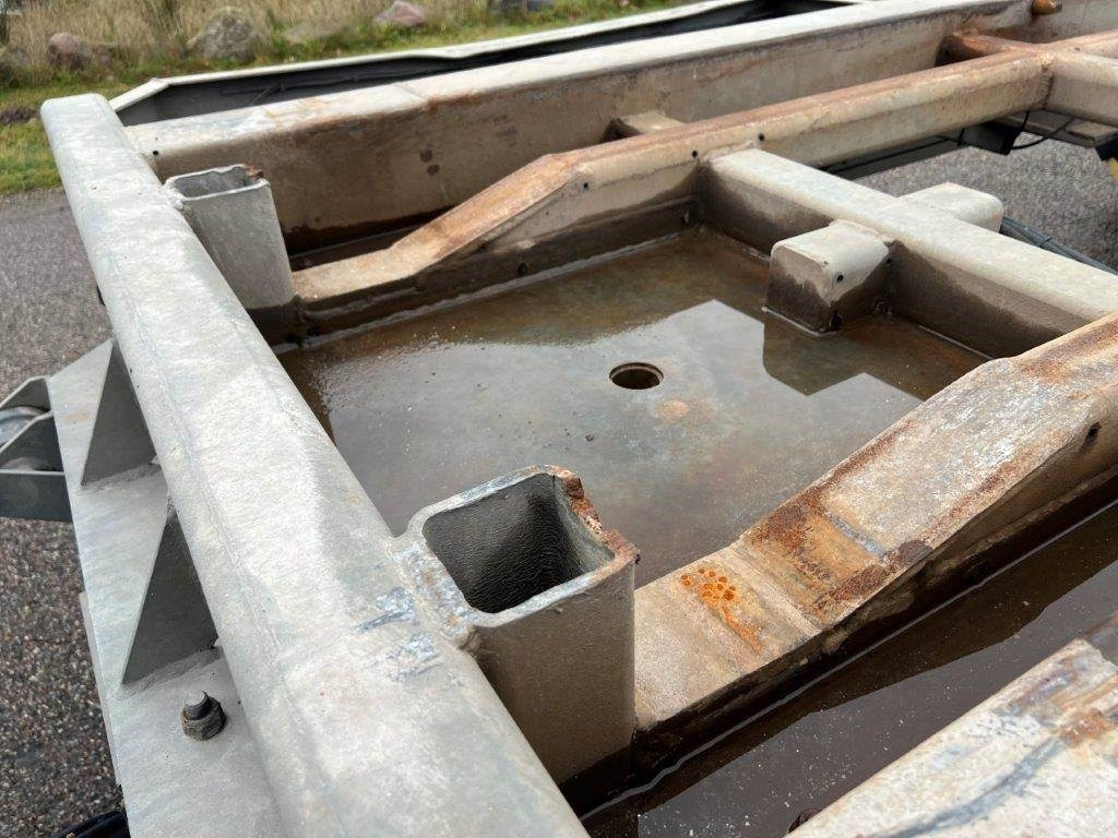 Reboque ampliroll/ Multibenne HFR PO 24 3 akslet container hænger uden tip: foto 15