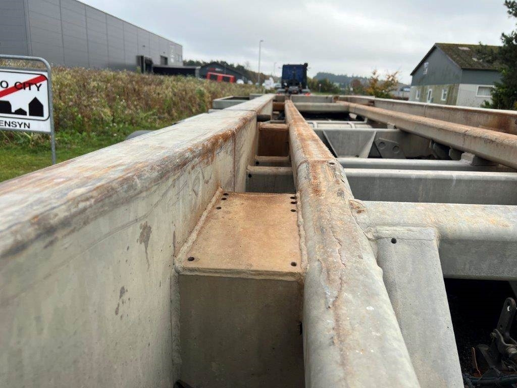 Reboque ampliroll/ Multibenne HFR PO 24 3 akslet container hænger uden tip: foto 9